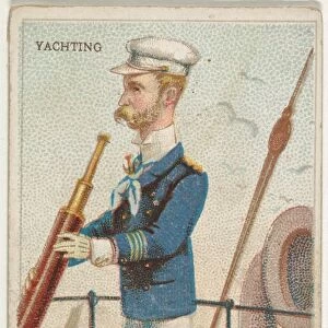Yachting, from Worlds Dudes series (N31) for Allen & Ginter Cigarettes, 1888