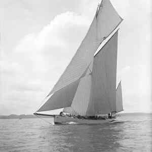 The yawl Betty, 1911. Creator: Kirk & Sons of Cowes