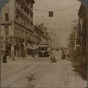 Yonge St. looking north from King St. the busy center of Toronto, Canada, 1904