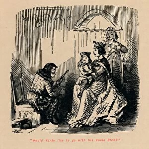 Would Yorke like to go with his uncle Dick?, . Artist: John Leech