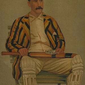 Yorkshire Cricket, 1892. Creator: Sir Leslie Matthew Ward