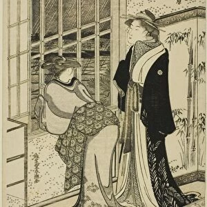 Yoshiwara, from the series "Eight Views of Edo (Koto hakkei)", c. 1780 / 1801