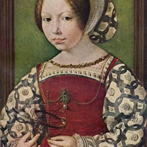 A Young Princess (Dorothea of Denmark), c1530-32 (c1927). Artist: Jan Gossaert