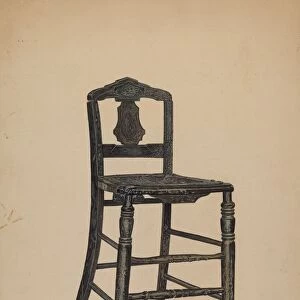 Youths Chair, c. 1940. Creator: Violet Hartenstein