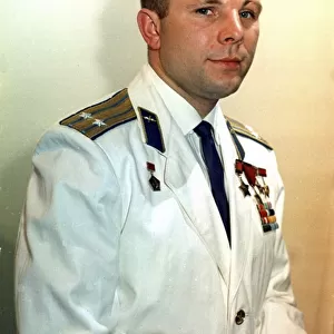 Yuri Gagarin, Russian cosmonaut, 1960s