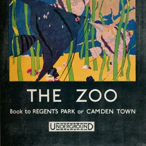 The Zoo, 1924. Artist: Gregory Brown