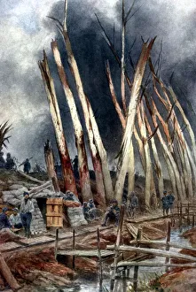 Halftone Gallery: The 0ffensive at Yser, 1917