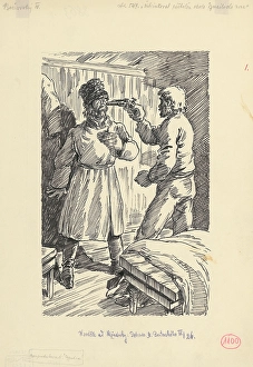 Scary Prints: 1.- He was swinging a gun around Izmail's nose