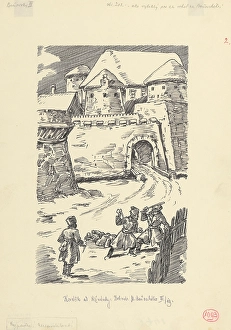 Adventurer Prints: 10.- Like a Mad Dog He Pounced on Benovsky, 953. Creator: Andrej Kovacik
