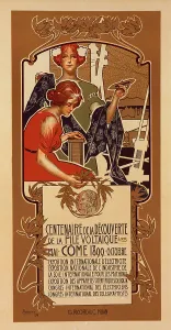 Hohenstein Prints: 100th anniversary of the discovery of the voltaic column