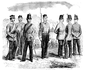 Revolt Of 1857 Prints: The 100th (Prince of Wales Royal Canadian) Regiment of the Line, 1858. Creator: Unknown