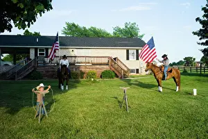 Us Flag Prints: 10530 Green Valley Road, Union Bridge, MD. Creator: Chris Suspect