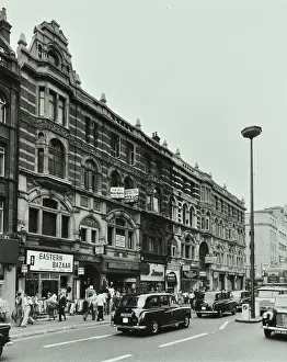 Streetlighting Prints: 109-125 Oxford Street, Westminster LB, London: front elevations, 1976. Creator: Unknown