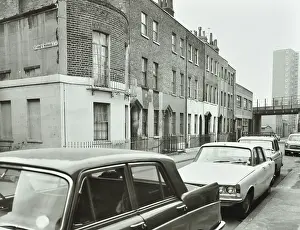 Doors Prints: 11-23 Newell Street, Stepney, London: front elevations, 1968. Creator: Unknown