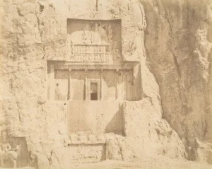 Fars Collection: (11) [Naksh-i Rustam], 1840s-60s. Creator: Luigi Pesce