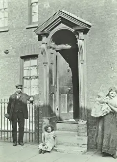 Front Door Prints: 112 Watergate Street, Deptford, London, 1911. Creator: Unknown