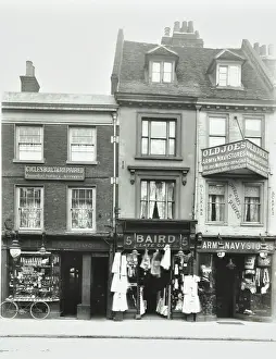 Greenwich Prints: 13-15 Church Street, Greenwich, London: front elevations, 1911. Creator: Unknown