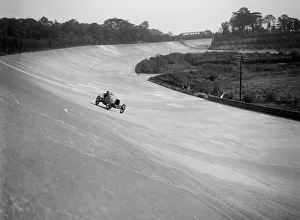 Sully Prints: HE 14 / 40 driven by RJ Sully, Brooklands. Artist: Bill Brunell
