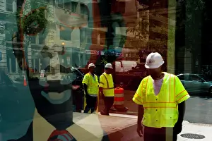 Workman Prints: 14th and E Sts. NW, Washington, D.C.. Creator: Chris Suspect