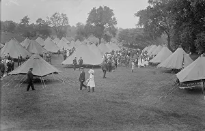 Army Camp Prints: 14th Infantry Camp, Prospect Park, between c1915 and c1920. Creator: Bain News Service