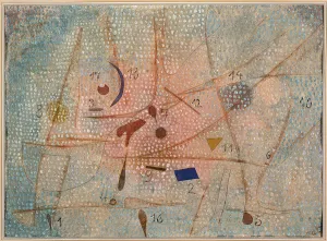 Tempera On Silk Prints: 17 spices, 1932. Creator: Klee, Paul (1879-1940)
