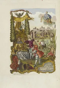 Tsunami Prints: The 1755 Lisbon earthquake. From the Augsburgische Sammlung by J