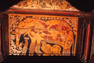 Relic Prints: 17th century Elephant in Temple of the Sacred Tooth, Kandy, Sri Lanka, 20th century