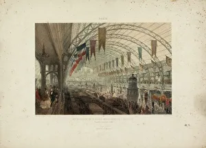 The 1855 Exposition Universelle in Paris (Exposition Universelle de 1855), 1855. Creator: Arnout, Louis Jules (1814-1868)