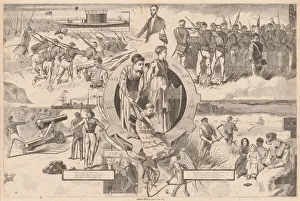 Aiming Collection: 1860-1870, published 1870. Creator: Winslow Homer