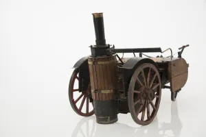 1868 Knight Steam carriage scale model. Creator: Unknown