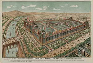 Champ De Mars Prints: The 1878 Exposition Universelle in Paris (Palais du Champs de Mars)