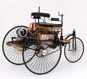 Two Seats Prints: 1885 Benz Three Wheeler