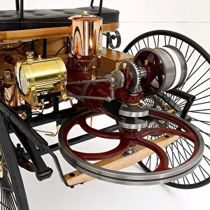 Two Seats Prints: 1885 Benz Three Wheeler
