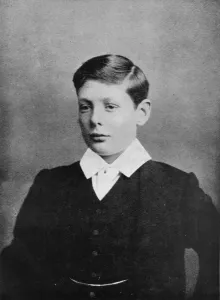 Schoolchild Prints: In 1888, Winston S. Churchill went to Harrow, c1888, (1945)