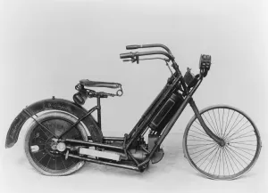 Oldest Prints: 1894 Hildebrand & Wolfmuller. Creator: Unknown