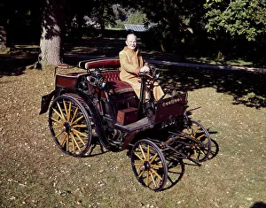 Horseless Carriage Prints: 1898 Benz 3hp car