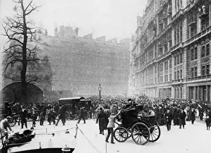 1898 Headland electric carriage at start of Automobile Club of Great Britain 1st Easter