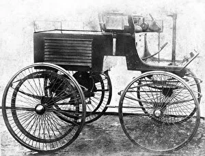 Dogcart Gallery: 1900 Oppermann electric dog cart. Creator: Unknown