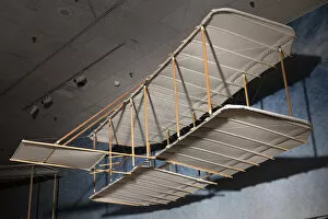 Covering Fabric Gallery: 1900 Wright Glider (reproduction), 2003. Creator: Ken Hyde