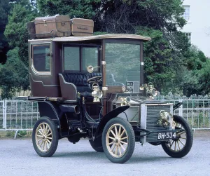 Luggage Prints: 1903 White 10hp steamer limousine
