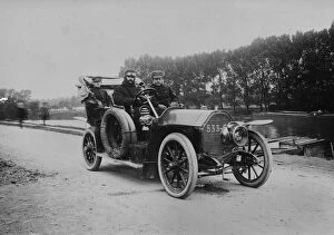 Travelling Gallery: 1905 Aries 30hp. Creator: Unknown