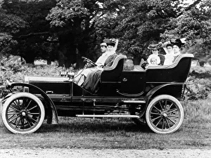 Thornycroft Prints: 1906 Thornycroft 30 hp car, (c1906?)