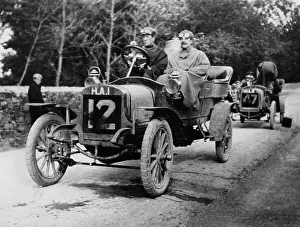 Thornycroft Gallery: 1906 Thornycroft TT car, Isle of Man TT. Creator: Unknown
