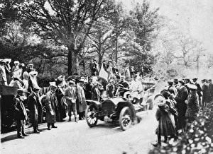 Beaulieu Collection: 1907 Isotta Fraschini on Beaulieu hillclimb. Creator: Unknown