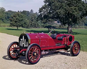Alessandro Prints: 1907 Itala 120hp car