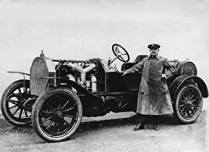 Argentina Gallery: 1907 Itala, Cagno in Buenos Aires. Creator: Unknown