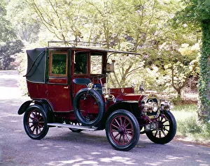 Veteran Car Prints: A 1908 Unic