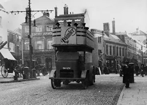 Omnibus Gallery: 1910 Daimler KPL bus. Creator: Unknown