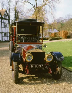 Burgundy Prints: 1911 Rolls Royce 40/50 Silver Ghost