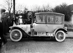 1912 Delage 6 cyl, driven by Saumon on the Tour de France. Creator: Unknown